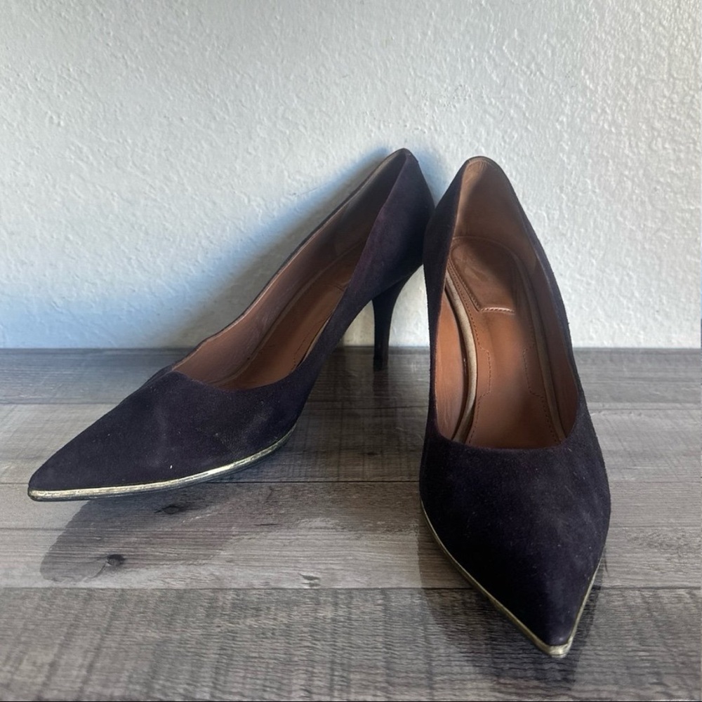 Givenchy Black Suede Pumps in approx Women’s Size 11